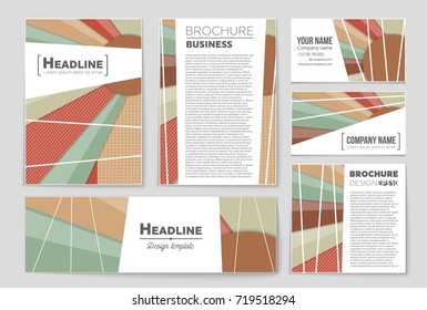 Abstract vector layout background set. For art template design, list, front page, mockup brochure theme style, banner, idea, cover, booklet, print, flyer, book, blank, card, ad, sign, sheet,, a4.