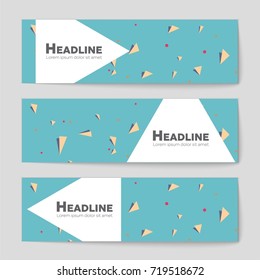 Abstract vector layout background set. For art template design, list, front page, mockup brochure theme style, banner, idea, cover, booklet, print, flyer, book, blank, card, ad, sign, sheet, a4