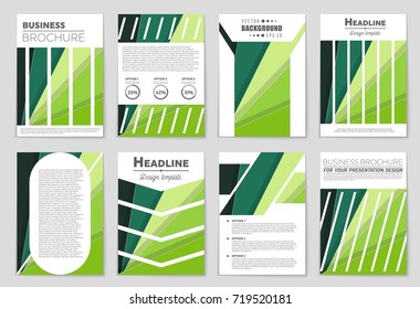 Abstract vector layout background set. For art template design, list, front page, mockup brochure theme style, banner, idea, cover, booklet, print, flyer, book, blank, card, ad, sign, sheet,, a4.