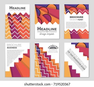 Abstract vector layout background set. For art template design, list, front page, mockup brochure theme style, banner, idea, cover, booklet, print, flyer, book, blank, card, ad, sign, sheet,, a4.