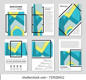 Abstract vector layout background set. For art template design, list, front page, mockup brochure theme style, banner, idea, cover, booklet, print, flyer, book, blank, card, ad, sign, sheet,, a4.