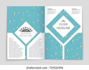 Abstract vector layout background set. For art template design, list, front page, mockup brochure theme style, banner, idea, cover, booklet, print, flyer, book, blank, card, ad, sign, sheet, a4