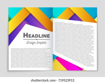 Abstract vector layout background set. For art template design, list, front page, mockup brochure theme style, banner, idea, cover, booklet, print, flyer, book, blank, card, ad, sign, sheet,, a4.