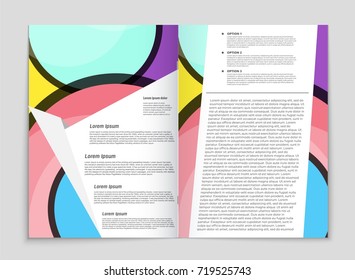 Abstract vector layout background set. For art template design, list, front page, mockup brochure theme style, banner, idea, cover, booklet, print, flyer, book, blank, card, ad, sign, sheet,, a4.