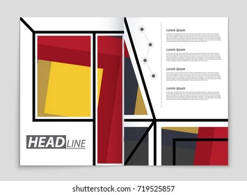 Abstract vector layout background set. For art template design, list, front page, mockup brochure theme style, banner, idea, cover, booklet, print, flyer, book, blank, card, ad, sign, sheet,, a4.