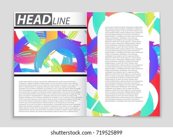 Abstract vector layout background set. For art template design, list, front page, mockup brochure theme style, banner, idea, cover, booklet, print, flyer, book, blank, card, ad, sign, sheet, a4