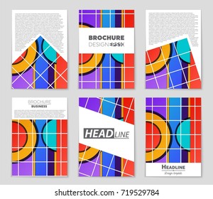 Abstract vector layout background set. For art template design, list, front page, mockup brochure theme style, banner, idea, cover, booklet, print, flyer, book, blank, card, ad, sign, sheet,, a4.