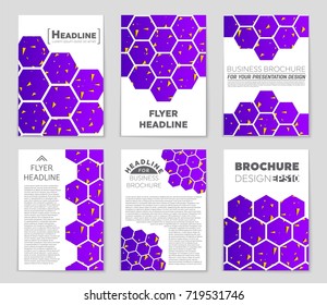 Abstract vector layout background set. For art template design, list, front page, mockup brochure theme style, banner, idea, cover, booklet, print, flyer, book, blank, card, ad, sign, sheet, a4
