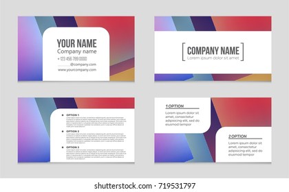 Abstract vector layout background set. For art template design, list, front page, mockup brochure theme style, banner, idea, cover, booklet, print, flyer, book, blank, card, ad, sign, sheet, a4