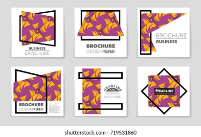 Abstract vector layout background set. For art template design, list, front page, mockup brochure theme style, banner, idea, cover, booklet, print, flyer, book, blank, card, ad, sign, sheet, a4.