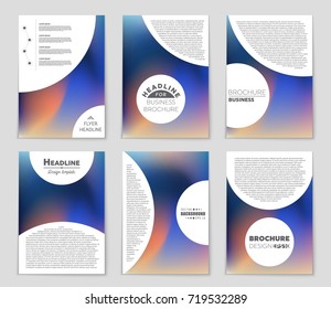Abstract vector layout background set. For art template design, list, front page, mockup brochure theme style, banner, idea, cover, booklet, print, flyer, book, blank, card, ad, sign, sheet,, a4.