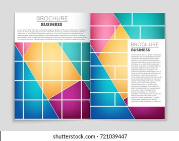 Abstract vector layout background set. For art template design, list, front page, mockup brochure theme style, banner, idea, cover, booklet, print, flyer, book, blank, card, ad, sign, sheet, a4