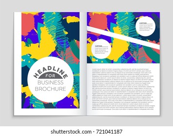 Abstract vector layout background set. For art template design, list, front page, mockup brochure theme style, banner, idea, cover, booklet, print, flyer, book, blank, card, ad, sign, sheet, a4