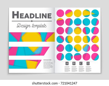 Abstract vector layout background set. For art template design, list, front page, mockup brochure theme style, banner, idea, cover, booklet, print, flyer, book, blank, card, ad, sign, sheet,, a4.
