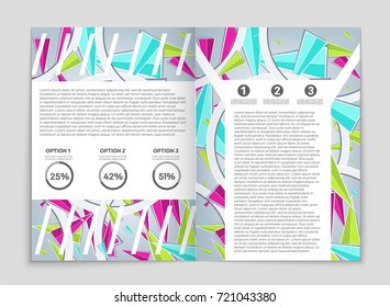 Abstract vector layout background set. For art template design, list, front page, mockup brochure theme style, banner, idea, cover, booklet, print, flyer, book, blank, card, ad, sign, sheet, a4.