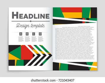 Abstract vector layout background set. For art template design, list, front page, mockup brochure theme style, banner, idea, cover, booklet, print, flyer, book, blank, card, ad, sign, sheet, a4.