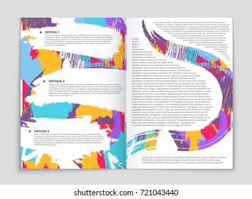 Abstract vector layout background set. For art template design, list, front page, mockup brochure theme style, banner, idea, cover, booklet, print, flyer, book, blank, card, ad, sign, sheet, a4