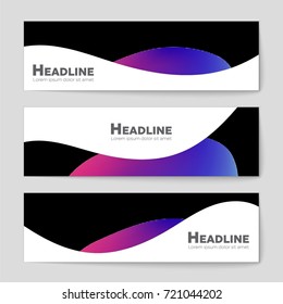 Abstract vector layout background set. For art template design, list, front page, mockup brochure theme style, banner, idea, cover, booklet, print, flyer, book, blank, card, ad, sign, sheet, a4