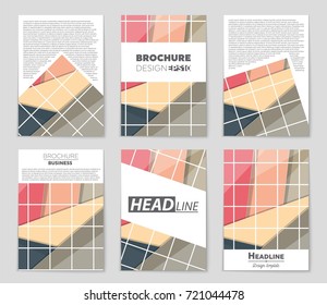 Abstract vector layout background set. For art template design, list, front page, mockup brochure theme style, banner, idea, cover, booklet, print, flyer, book, blank, card, ad, sign, sheet,, a4.