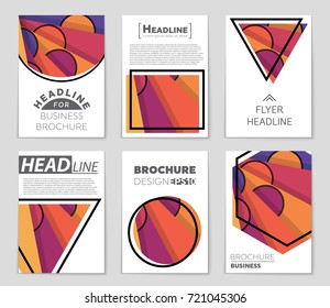 Abstract vector layout background set. For art template design, list, front page, mockup brochure theme style, banner, idea, cover, booklet, print, flyer, book, blank, card, ad, sign, sheet,, a4.