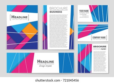 Abstract vector layout background set. For art template design, list, front page, mockup brochure theme style, banner, idea, cover, booklet, print, flyer, book, blank, card, ad, sign, sheet,, a4.