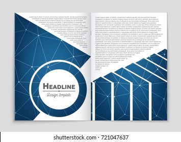 Abstract vector layout background set. For art template design, list, front page, mockup brochure theme style, banner, idea, cover, booklet, print, flyer, book, blank, card, ad, sign, sheet, a4.