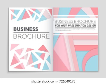 Abstract vector layout background set. For art template design, list, front page, mockup brochure theme style, banner, idea, cover, booklet, print, flyer, book, blank, card, ad, sign, sheet,, a4.