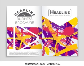 Abstract vector layout background set. For art template design, list, front page, mockup brochure theme style, banner, idea, cover, booklet, print, flyer, book, blank, card, ad, sign, sheet, a4