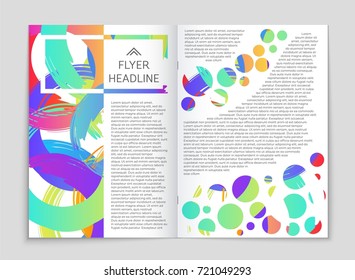 Abstract vector layout background set. For art template design, list, front page, mockup brochure theme style, banner, idea, cover, booklet, print, flyer, book, blank, card, ad, sign, sheet, a4