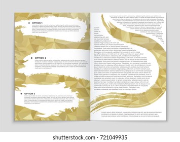 Abstract vector layout background set. For art template design, list, front page, mockup brochure theme style, banner, idea, cover, booklet, print, flyer, book, blank, card, ad, sign, sheet, a4
