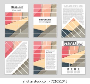 Abstract vector layout background set. For art template design, list, front page, mockup brochure theme style, banner, idea, cover, booklet, print, flyer, book, blank, card, ad, sign, sheet,, a4.
