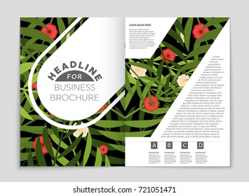 Abstract vector layout background set. For art template design, list, front page, mockup brochure theme style, banner, idea, cover, booklet, print, flyer, book, blank, card, ad, sign, sheet, a4