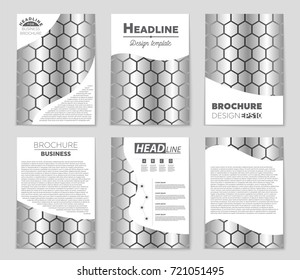 Abstract vector layout background set. For art template design, list, front page, mockup brochure theme style, banner, idea, cover, booklet, print, flyer, book, blank, card, ad, sign, sheet, a4.