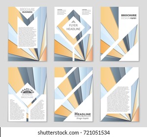 Abstract vector layout background set. For art template design, list, front page, mockup brochure theme style, banner, idea, cover, booklet, print, flyer, book, blank, card, ad, sign, sheet,, a4.