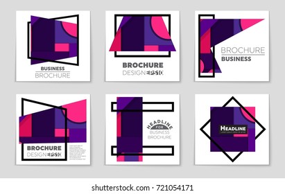 Abstract vector layout background set. For art template design, list, front page, mockup brochure theme style, banner, idea, cover, booklet, print, flyer, book, blank, card, ad, sign, sheet,, a4.