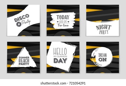 Abstract vector layout background set. For art template design, list, front page, mockup brochure theme style, banner, idea, cover, booklet, print, flyer, book, blank, card, ad, sign, sheet,, a4.
