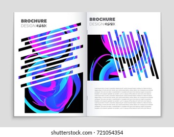 Abstract vector layout background set. For art template design, list, front page, mockup brochure theme style, banner, idea, cover, booklet, print, flyer, book, blank, card, ad, sign, sheet, a4