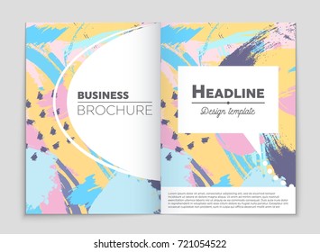 Abstract vector layout background set. For art template design, list, front page, mockup brochure theme style, banner, idea, cover, booklet, print, flyer, book, blank, card, ad, sign, sheet, a4