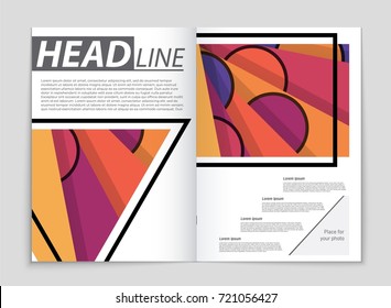 Abstract vector layout background set. For art template design, list, front page, mockup brochure theme style, banner, idea, cover, booklet, print, flyer, book, blank, card, ad, sign, sheet,, a4.