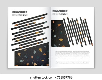 Abstract vector layout background set. For art template design, list, front page, mockup brochure theme style, banner, idea, cover, booklet, print, flyer, book, blank, card, ad, sign, sheet, a4