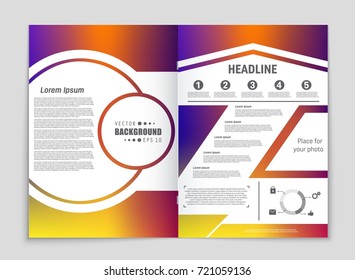 Abstract vector layout background set. For art template design, list, front page, mockup brochure theme style, banner, idea, cover, booklet, print, flyer, book, blank, card, ad, sign, sheet,, a4.
