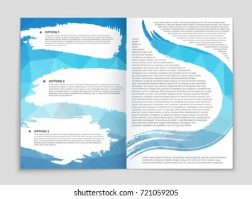 Abstract vector layout background set. For art template design, list, front page, mockup brochure theme style, banner, idea, cover, booklet, print, flyer, book, blank, card, ad, sign, sheet, a4