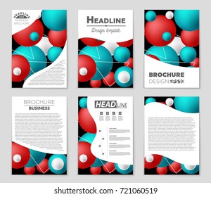 Abstract vector layout background set. For art template design, list, front page, mockup brochure theme style, banner, idea, cover, booklet, print, flyer, book, blank, card, ad, sign, sheet, a4.
