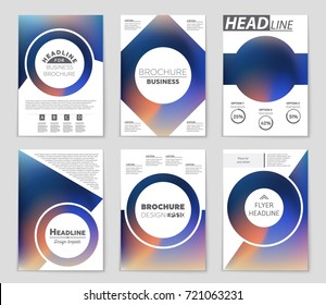 Abstract vector layout background set. For art template design, list, front page, mockup brochure theme style, banner, idea, cover, booklet, print, flyer, book, blank, card, ad, sign, sheet,, a4.