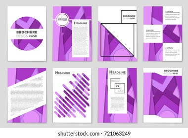Abstract vector layout background set. For art template design, list, front page, mockup brochure theme style, banner, idea, cover, booklet, print, flyer, book, blank, card, ad, sign, sheet,, a4.