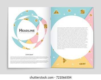 Abstract vector layout background set. For art template design, list, front page, mockup brochure theme style, banner, idea, cover, booklet, print, flyer, book, blank, card, ad, sign, sheet, a4