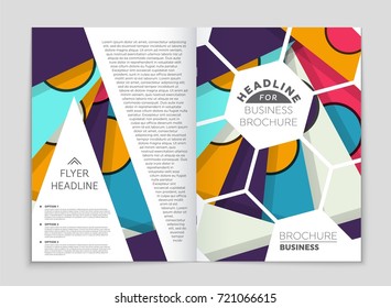 Abstract vector layout background set. For art template design, list, front page, mockup brochure theme style, banner, idea, cover, booklet, print, flyer, book, blank, card, ad, sign, sheet,, a4.