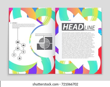 Abstract vector layout background set. For art template design, list, front page, mockup brochure theme style, banner, idea, cover, booklet, print, flyer, book, blank, card, ad, sign, sheet, a4