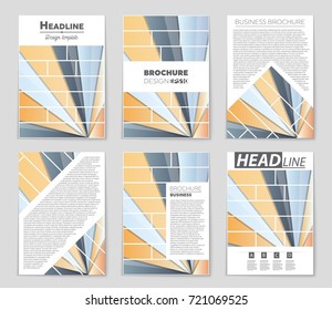 Abstract vector layout background set. For art template design, list, front page, mockup brochure theme style, banner, idea, cover, booklet, print, flyer, book, blank, card, ad, sign, sheet,, a4.