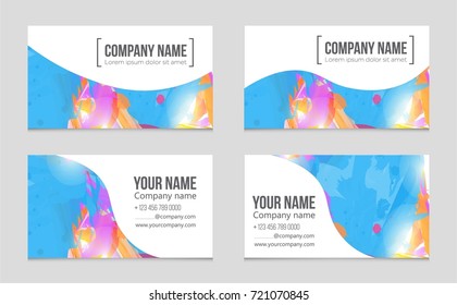 Abstract vector layout background set. For art template design, list, front page, mockup brochure theme style, banner, idea, cover, booklet, print, flyer, book, blank, card, ad, sign, sheet, a4